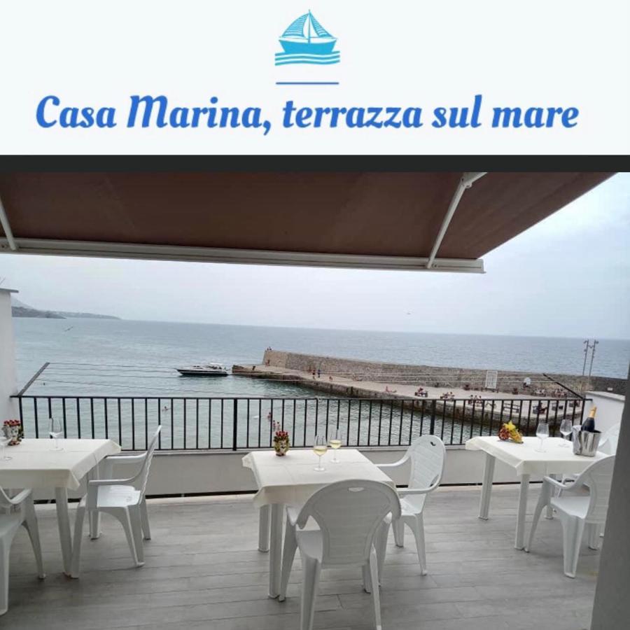 Bed and Breakfast Casa Marina, La Terrazza Sul Mare Cefalù Exteriér fotografie